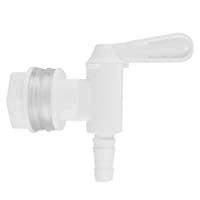 Cafopgrill 3-8&quot-Plástico Blanco Botella de Botella de Agua Spigot Faucet Faucet Grifo para Cerveza casera Elaboración de…